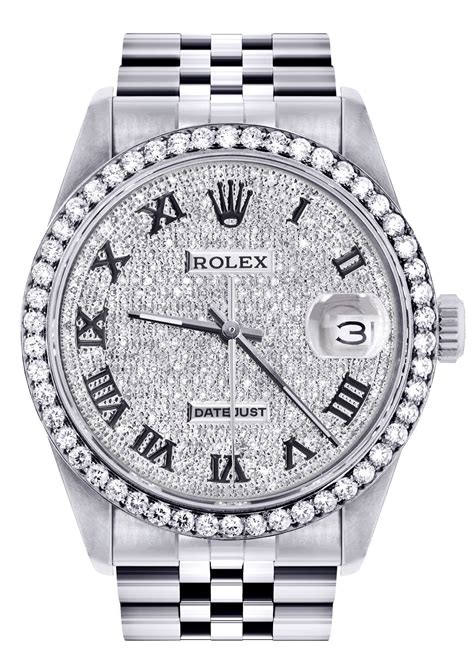 rolex datejust diamantes|rolex datejust full diamond price.